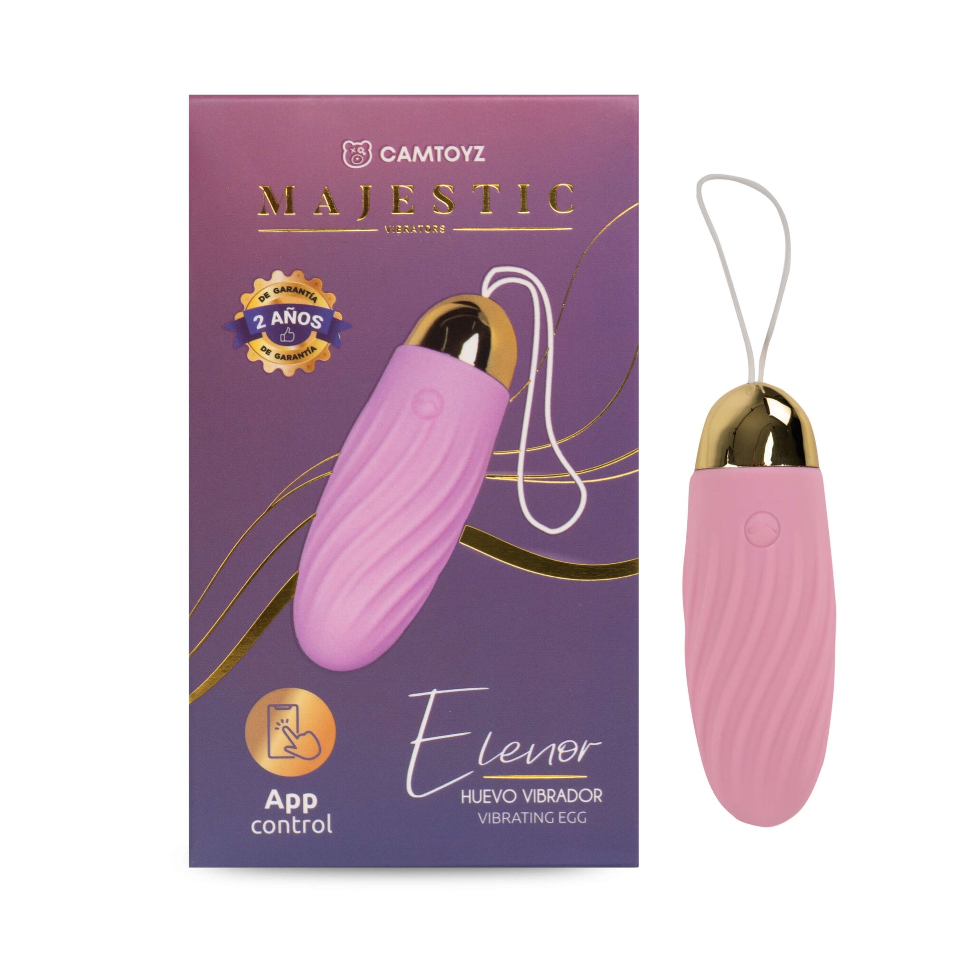 Elenor Huevo vibrador con App Camtoyz