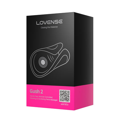 Lovense Gush 2 – Masturbador Masculino Vibrador con Control App