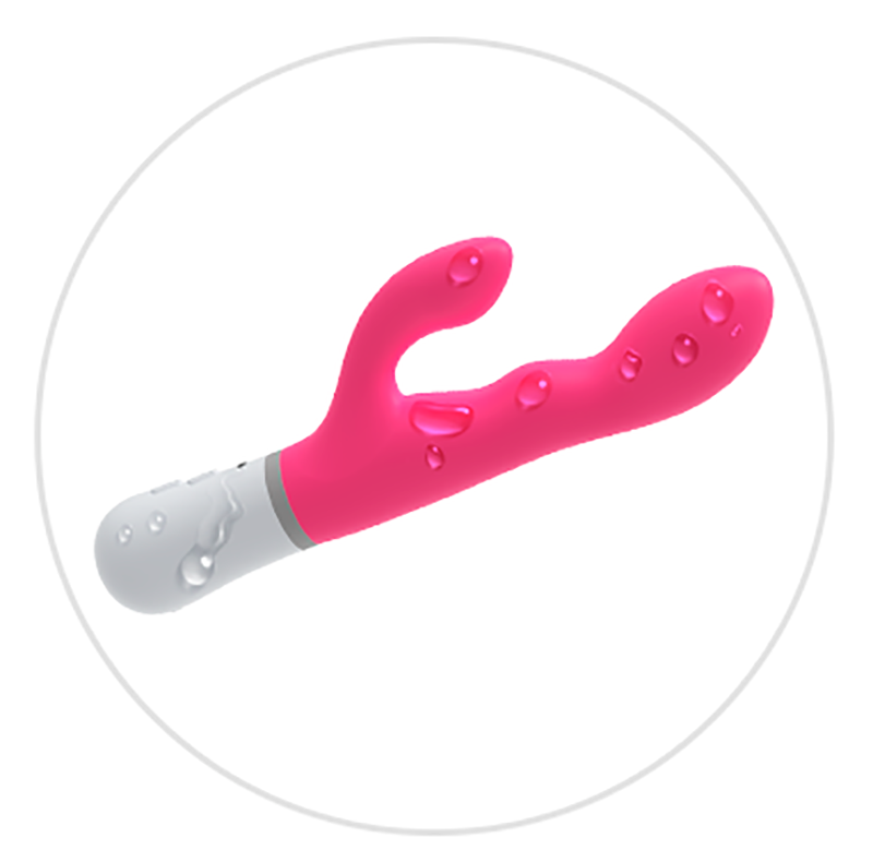 Vibrador Rabbit Interactivo Lovense Nora