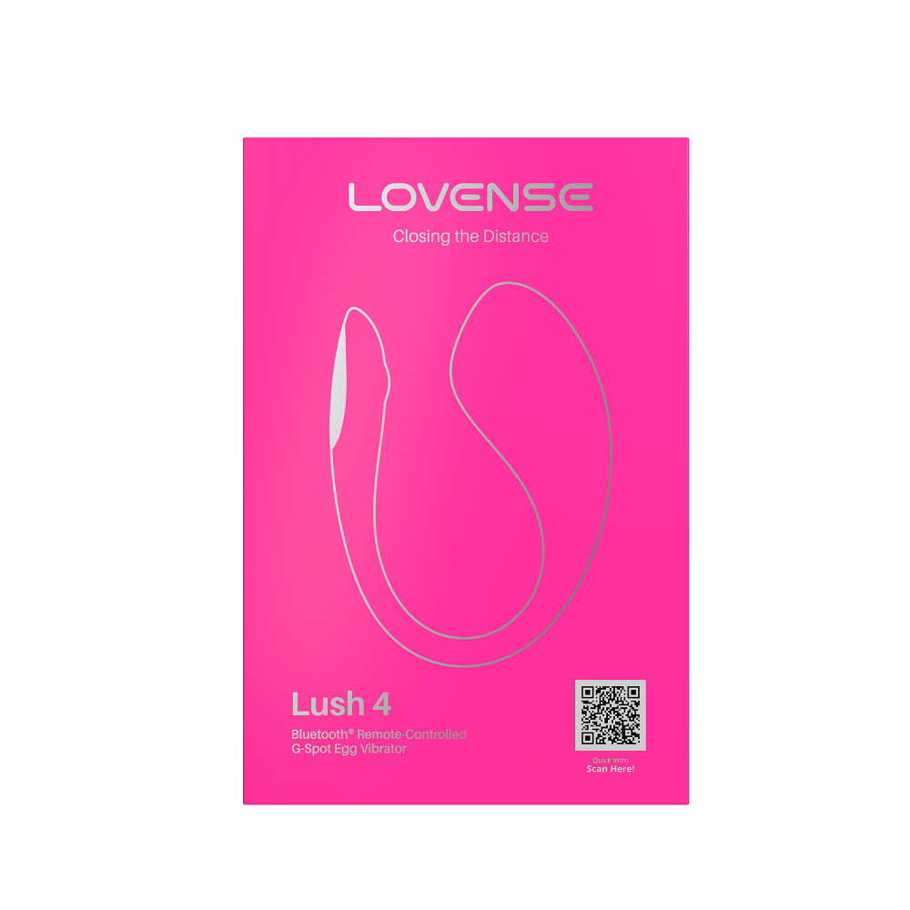 Lovense Lush 4 Vibrador Punto G con Control App y Luces LED