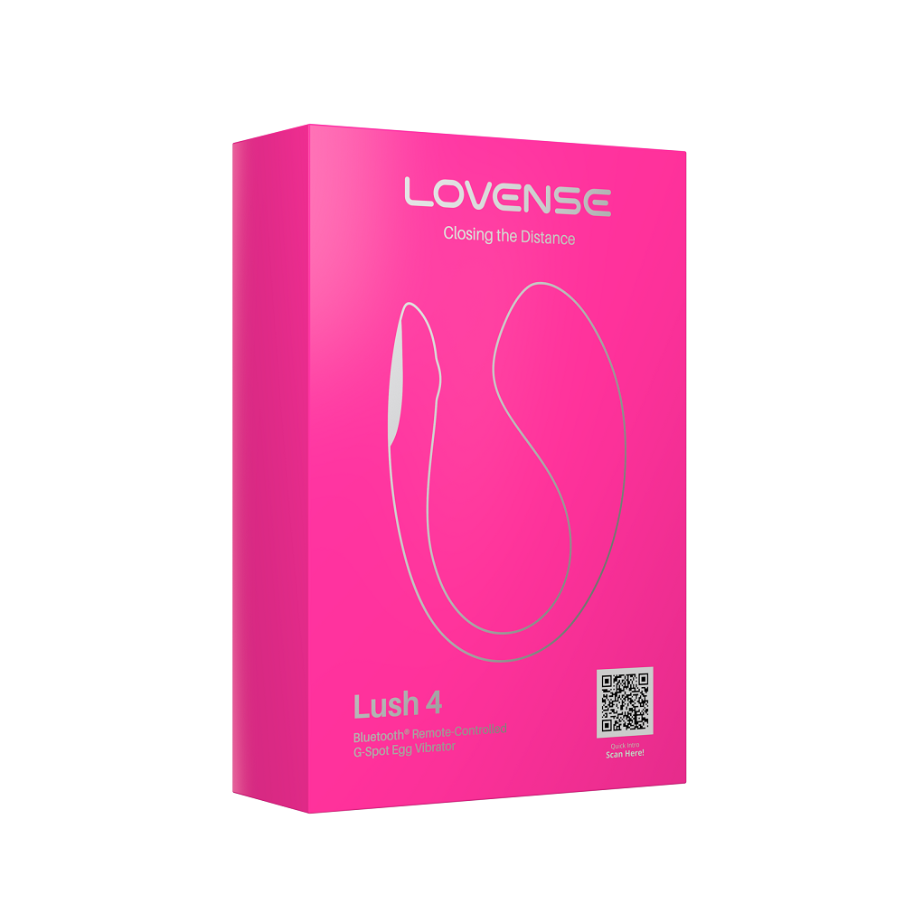 Lovense Lush 4 Vibrador Punto G con Control App y Luces LED