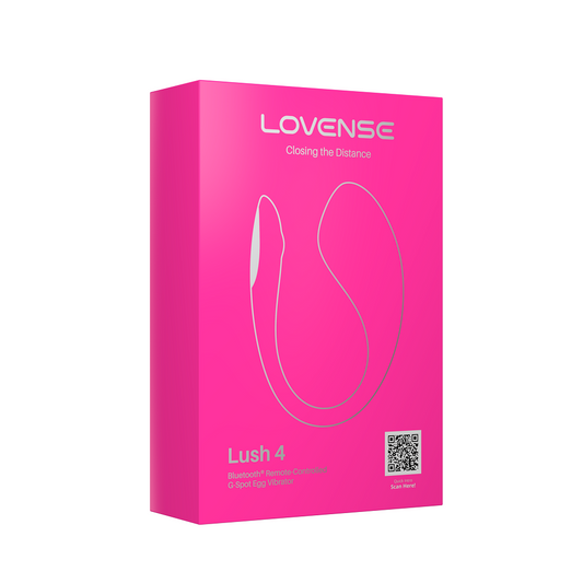 Lovense Lush 4 Vibrador Punto G con Control App y Luces LED