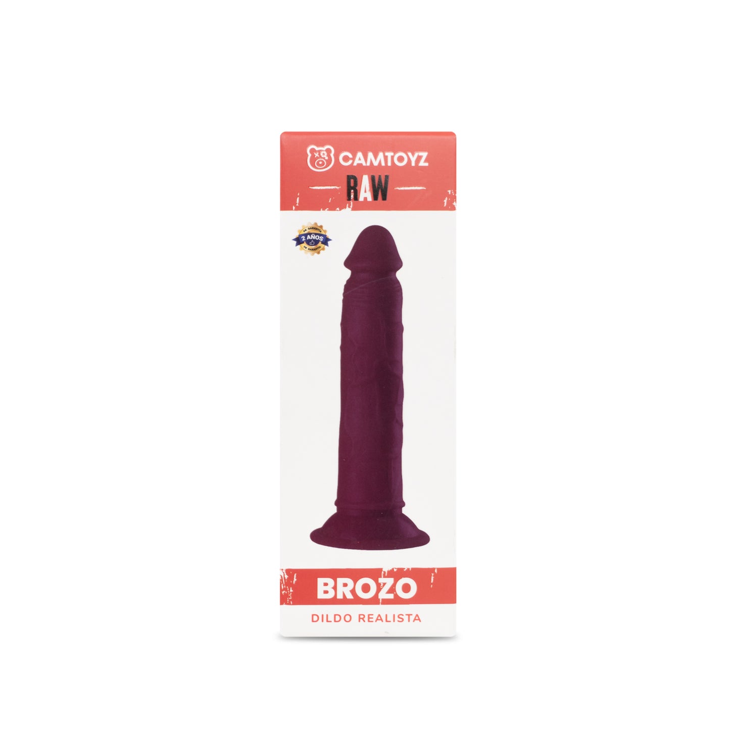 Dildo Realista Brozo Rosado 19 cm Camtoyz