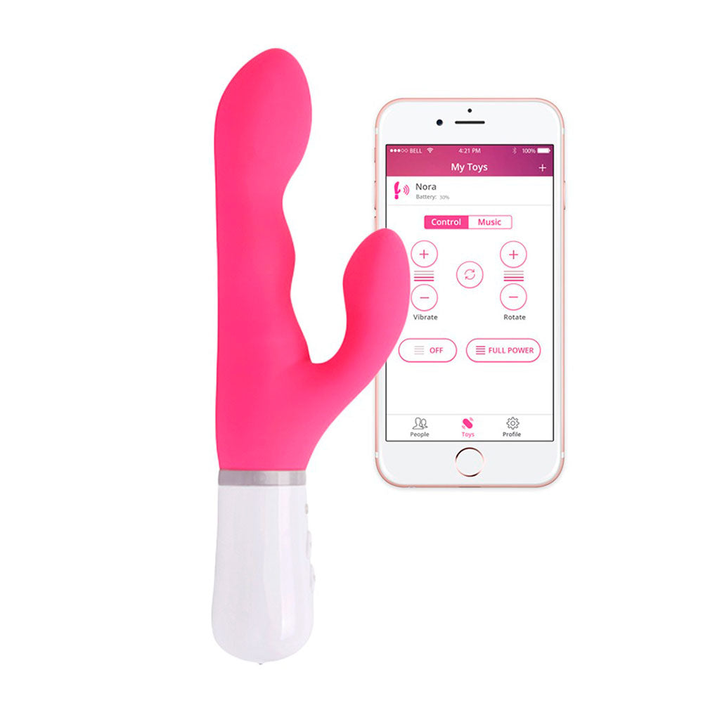 Vibrador Rabbit Interactivo Lovense Nora