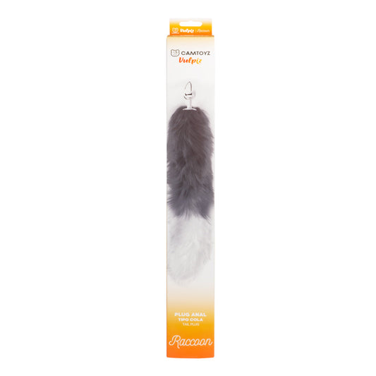 Plug Anal con Cola Raccoon Camtoyz