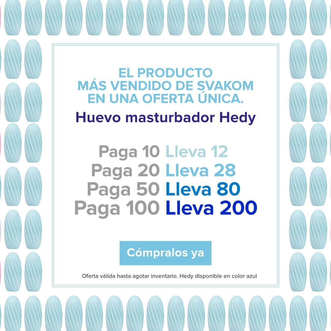 Super Oferta SVAKOM – Huevo Masturbador Hedy