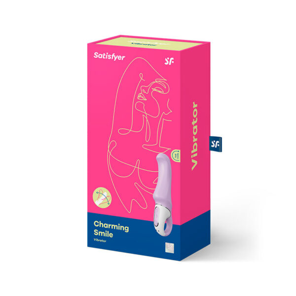 VIBRADOR SATISFYER CHARMING SMILE ESTIMULA PUNTO G - Imagen 6