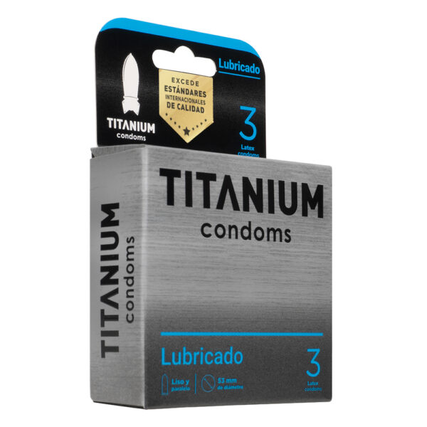 Condones Titanium Lubricado x 3 - Imagen 6
