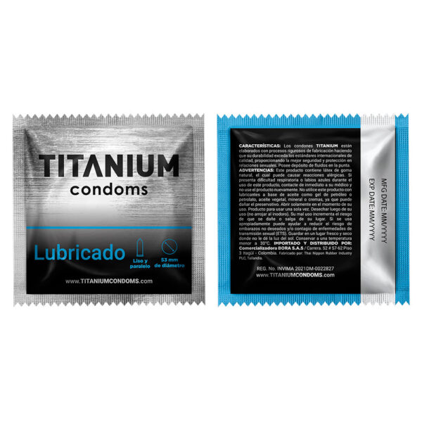 Condones Titanium Lubricado x 3 - Imagen 5