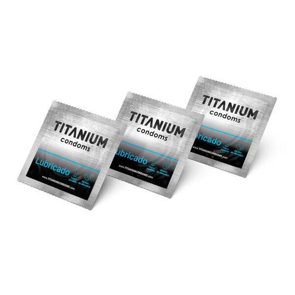 Condones Titanium Lubricado x 3 - Imagen 2