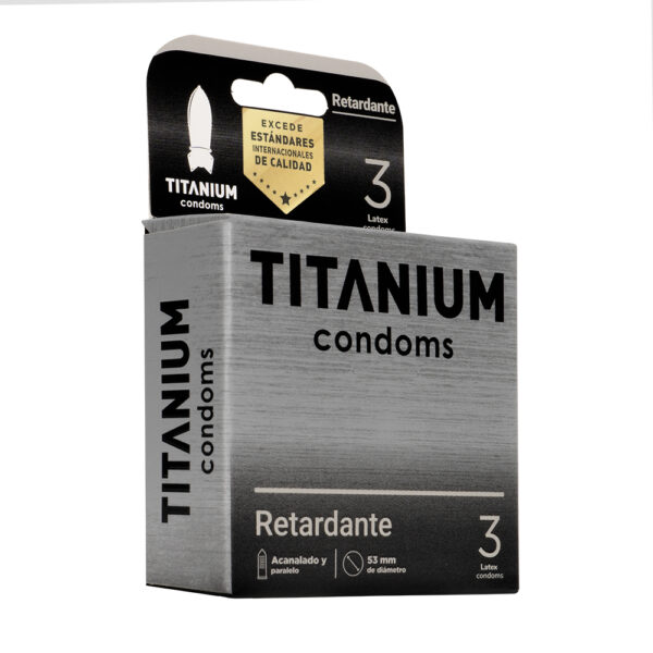 Condones Titanium Retardante x 3 - Imagen 6