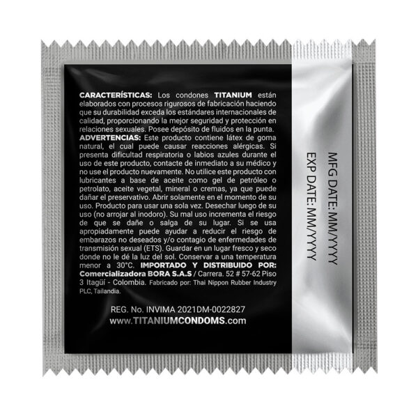 Condones Titanium Retardante x 3 - Imagen 5