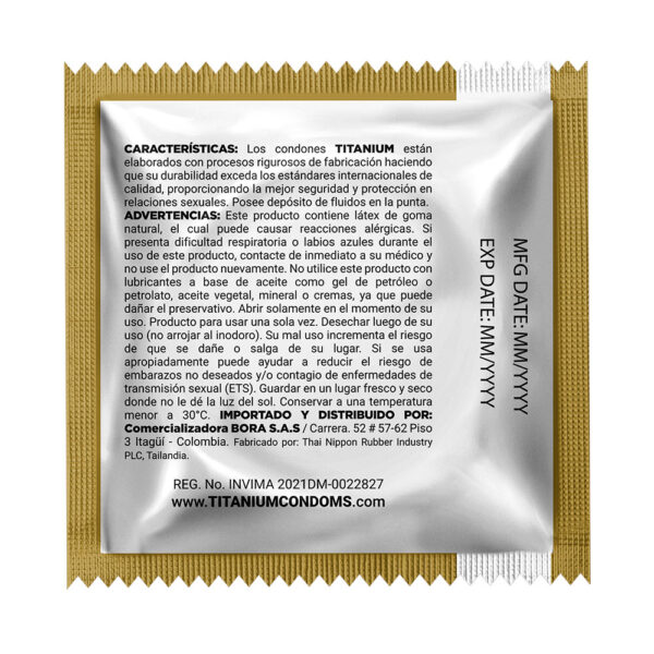 Condones Titanium Ultra Delgado x 3 - Máxima Sensibilidad y Protección - Imagen 6