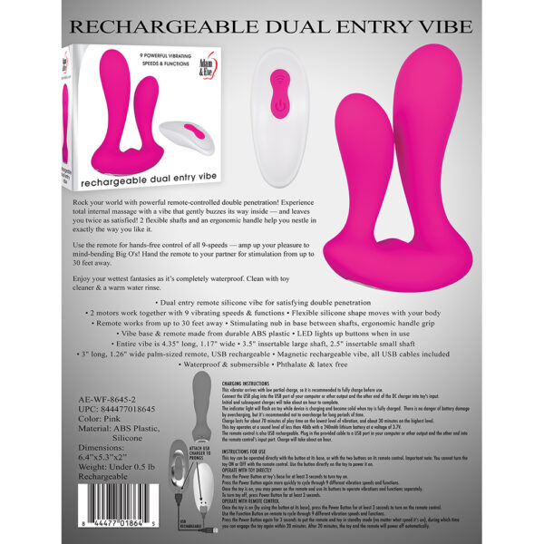 Vibrador Dual Recargable - Imagen 14