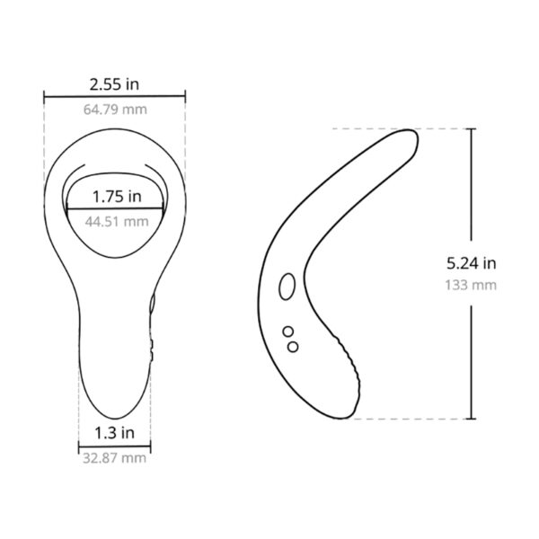 Anillo Vibrador Para Penes Diamo Lovense - Imagen 4