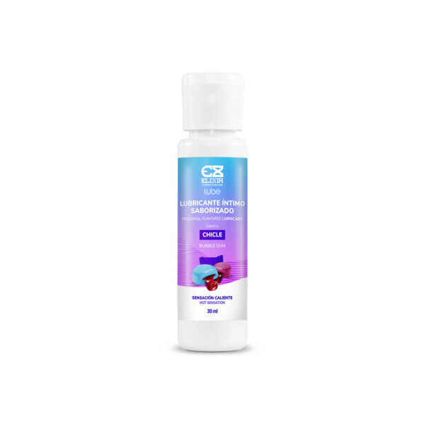 Lubricante Caliente Saborizado Elixir Chicle - Imagen 3