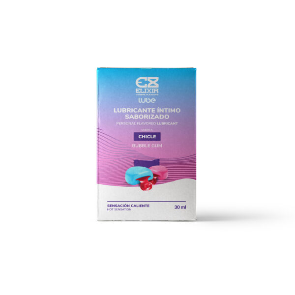 Lubricante Caliente Saborizado Elixir Chicle - Imagen 4