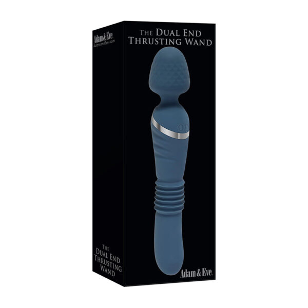 Vibrador Hitachi Dual y Penetrador Azul Oscuro - Imagen 4