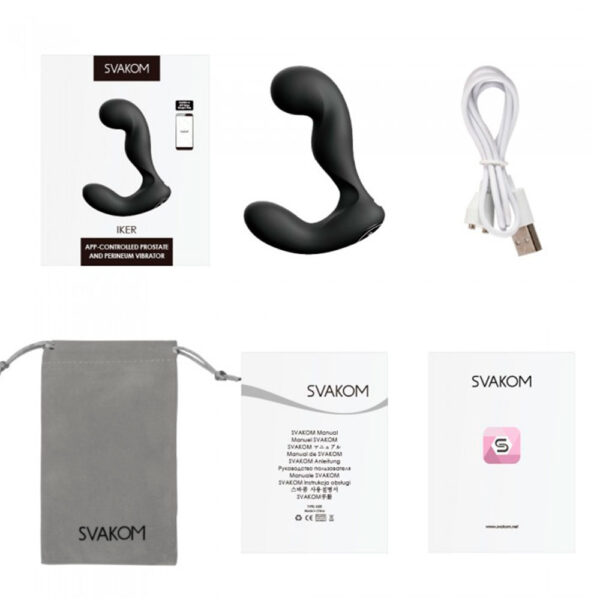 Vibrador de Próstata Iker Svakom - Imagen 3