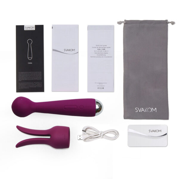 Vibrador Mini Emma Svakom - Mini Hitachi - Imagen 10