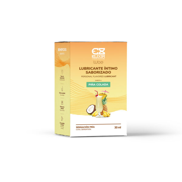 Lubricante Saborizado Piña Colada Elixir - Imagen 2