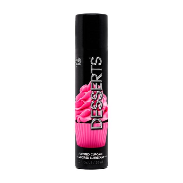 Wet® Desserts® Lubricante con Sabor a Cupcake con Glaseado de Fresa - Imagen 2