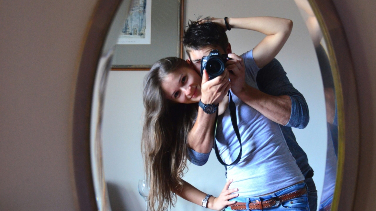 Pareja romantica