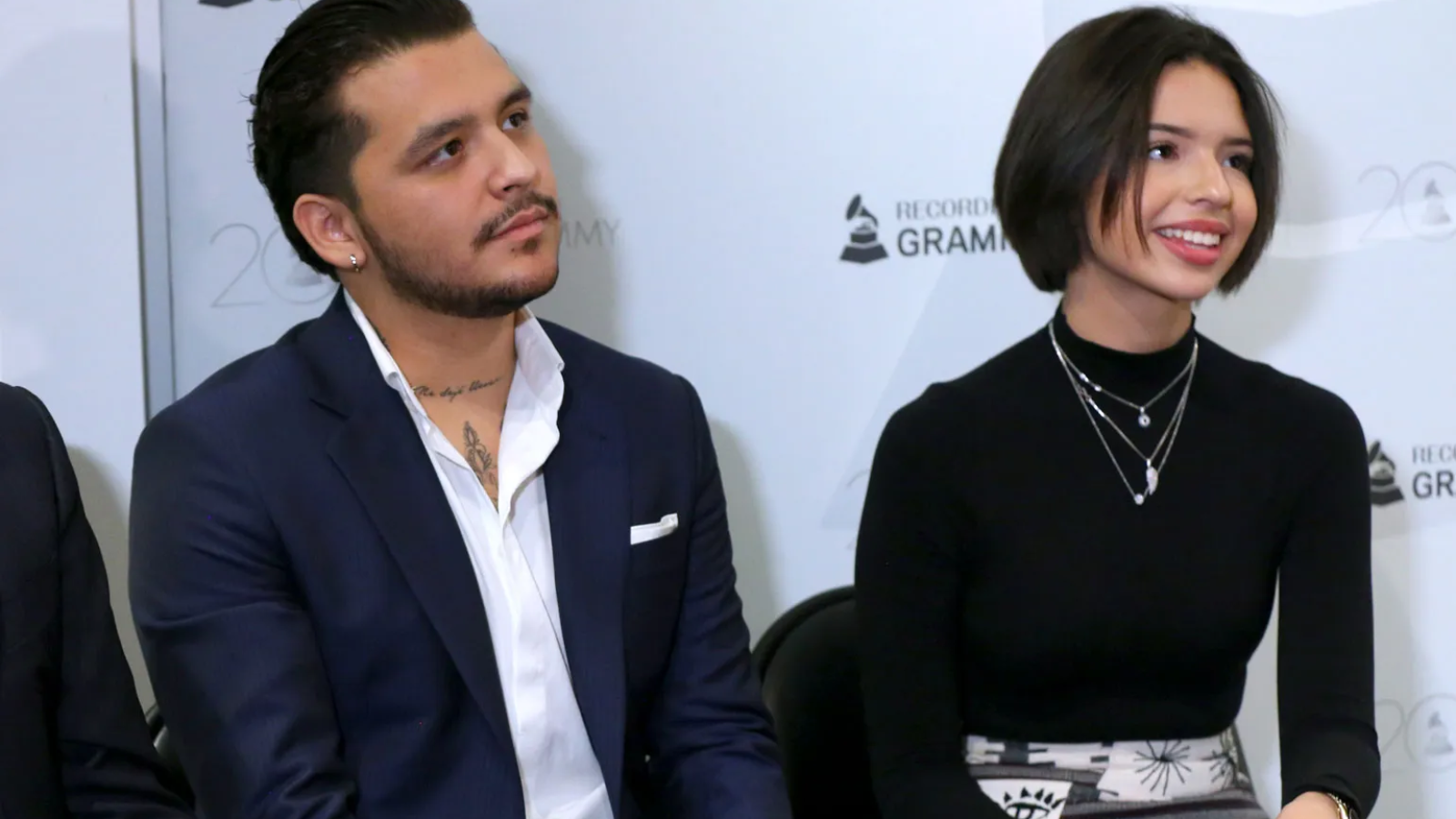 Christian Nodal y Angela Aguilar