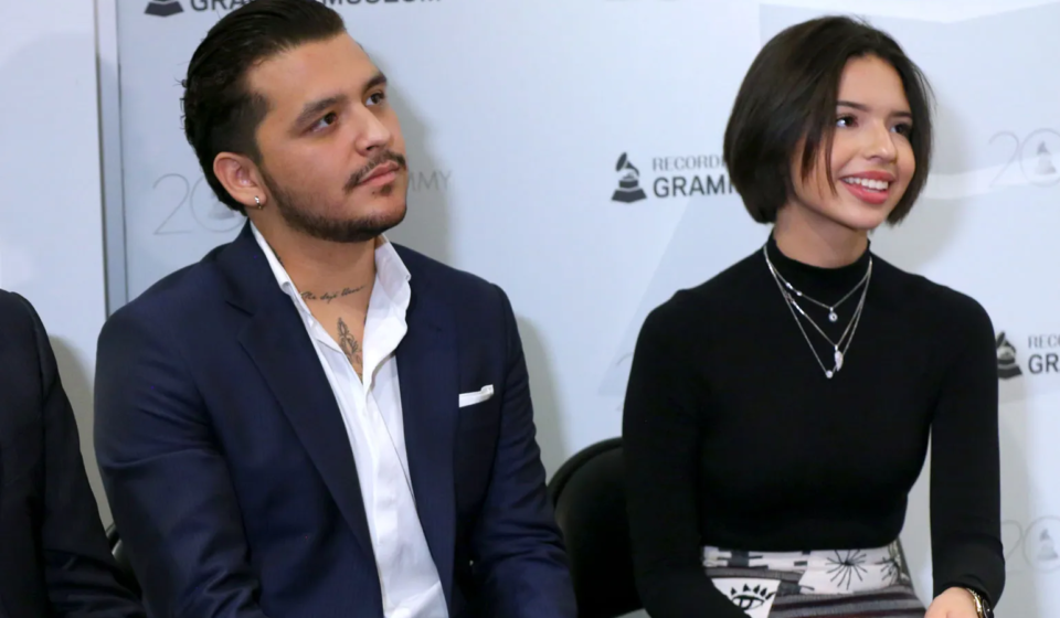 Christian Nodal y Angela Aguilar
