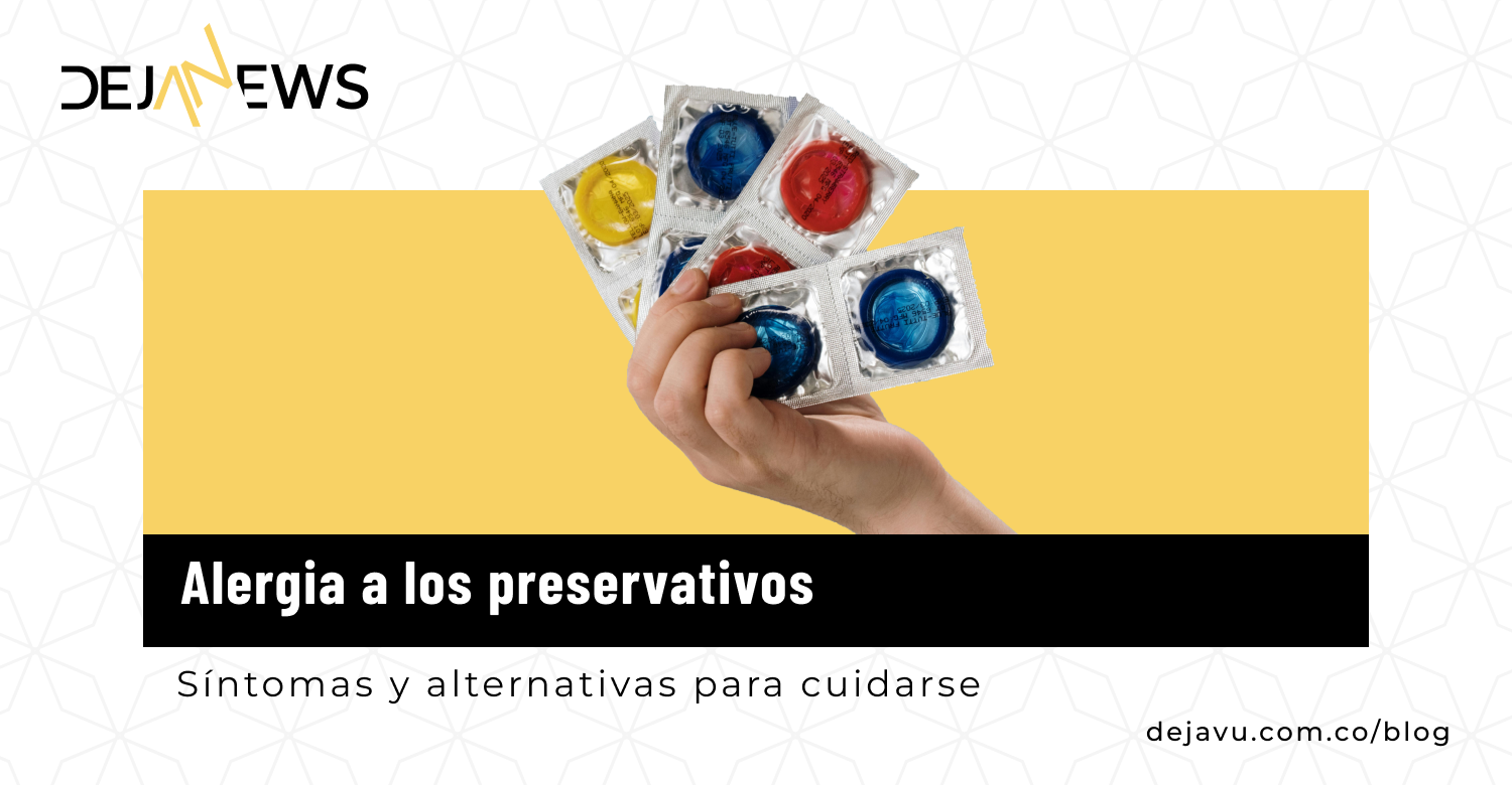 Alergia a los preservativos o condones